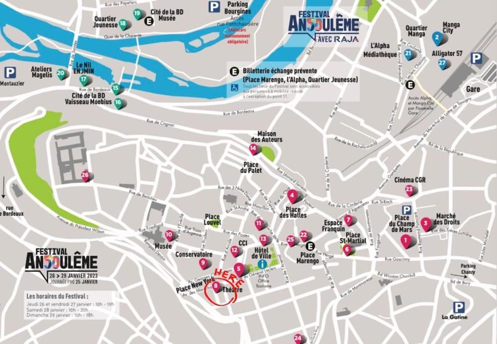 Maison + Parking Prive Au Coeur Angouleme 60M2 المظهر الخارجي الصورة